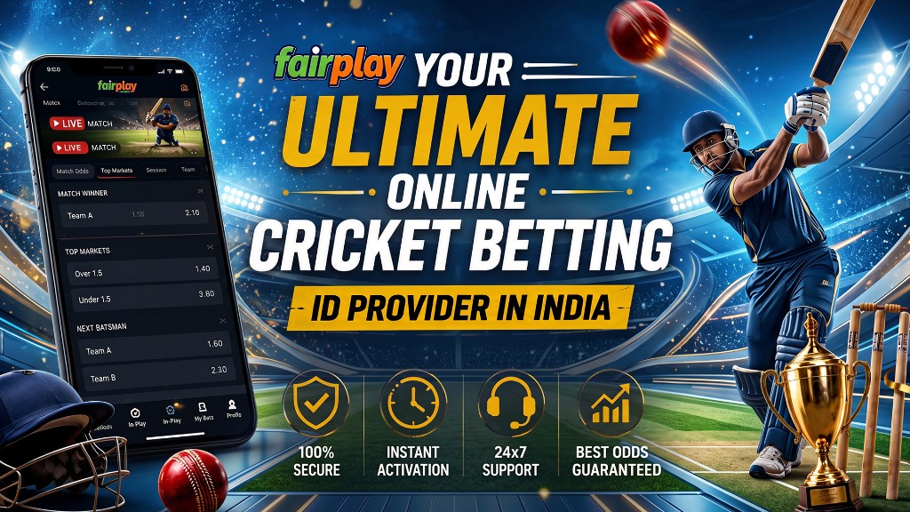 Fairplay: Your Ultimate Online Cricket Betting ID Provider in India